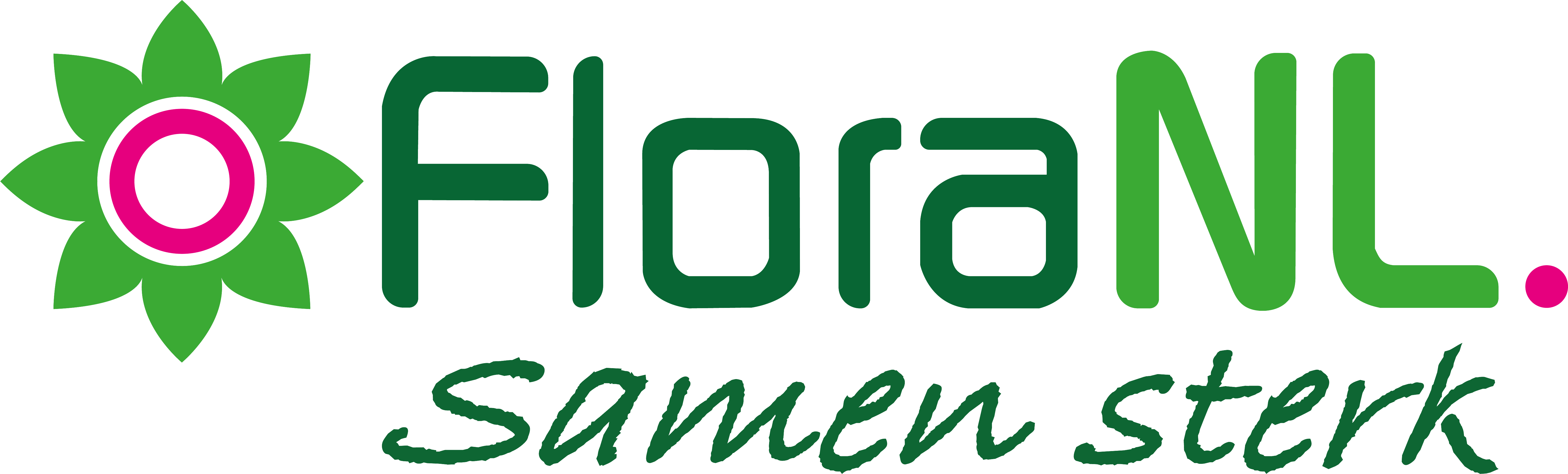 FloraNL logo samen sterk def